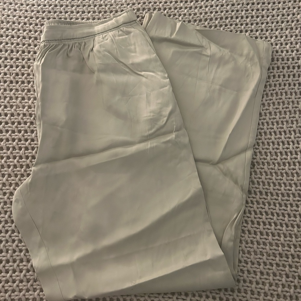 Zara Silky Palazzo Pants